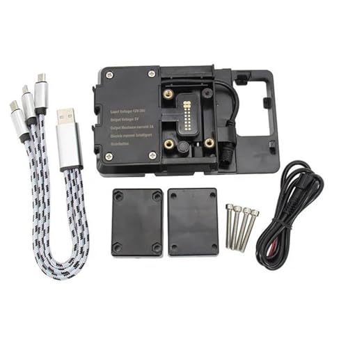 Support téléphone avec chargeur USB moto pour ne plus perdre son GPS en Multistrada