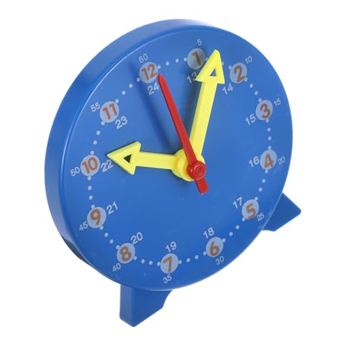 DOITOOL Interactive Teaching Clock Hour Learning Model for Wall Clock with Markings for Home Classroom
