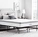 WEEKENDER 14 Inch Folding Platform Bed Frame - Extra Storage Base for All Mattress Types - Twin