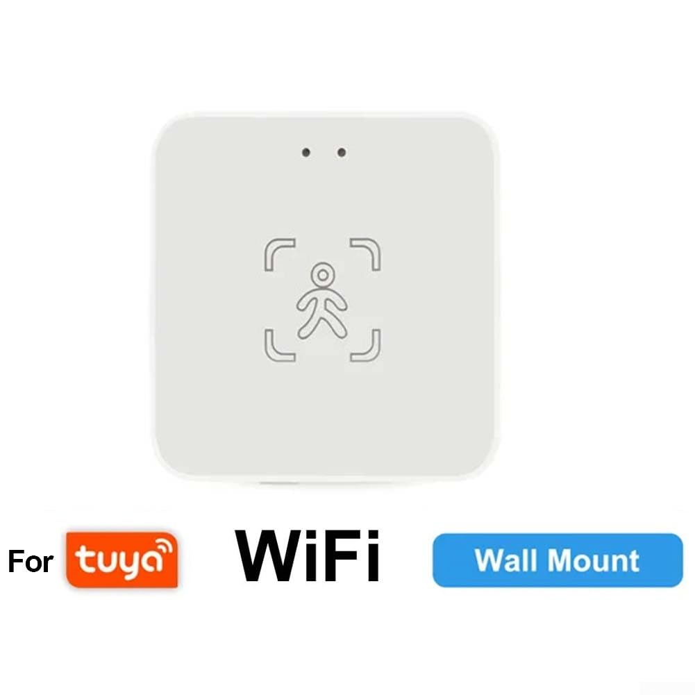 SPORTARC Sensor de presencia humana, sensor de movimiento de presencia humana inteligente, sensor de detección de radar de onda milimétrica inteligente (WiFi), 1401727391