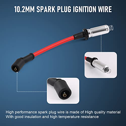 JDMSPEED 10.2mm Spark Plug Wire Set for Chevy & GMC V8 - Image 5