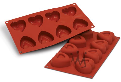 8 Silicone Heart Mold