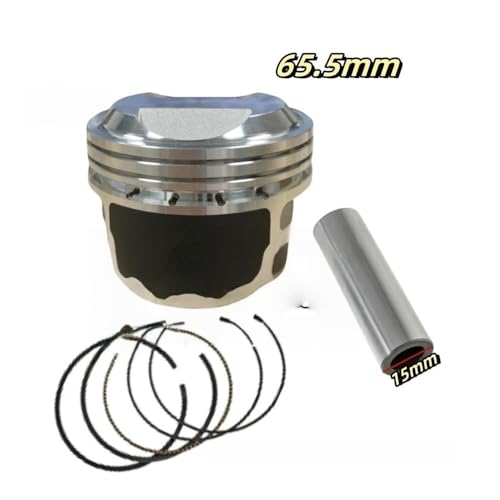 Segments piston moto 65.5mm haute compression axe 15mm CG230 CRF230
