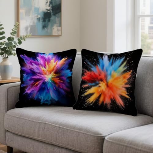 Coussin canapé 60x60 noir lavable contre la décoloration