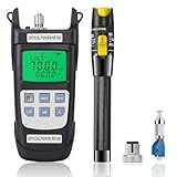 FTTH-Glasfaser-Werkzeugsatz, VFL-Glasfaser-Leistungsmesser, 70 ~ + 10 dBm, 50 MW Glasfaser-Visual Fault Locator, VFL-Glasfaser-Teststift (Gelb+Grau)