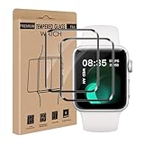 Sécurité contre les bulles et le contact : Le film de protection Apple Watch Series 4/5/6/SE/SE2/SE3 (40mm) est fin coupé et bien collé, de sorte qu'il est peu probable de créer des bulles, afin que l'appareil soit plus propre et plus beau sans perturber la vue. En même temps, l'opération est fluide et réagit exactement au toucher des doigts, il n'y a pas de retards, de retards ou d'erreurs lors du jeu