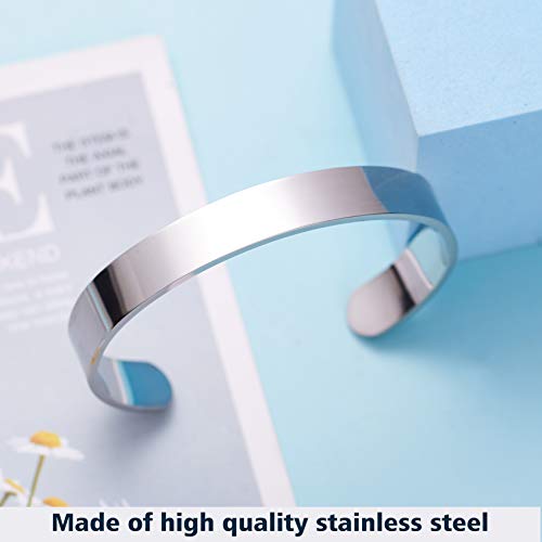 LParkin Bonus Mom Gifts Bracelet for Stepmom Thoughtful Gift For Step mother Cuff Bracelets Jewelry4