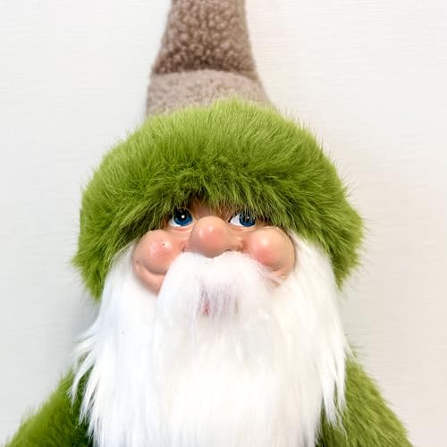 Santa-Claus-Christmas-Figurine-Handmade-Gift-Figure-Decoration-for-Holiday-Party-Green Santa Claus Christmas Figurine Handmade Gift Figure Decoration for Holiday Party Green