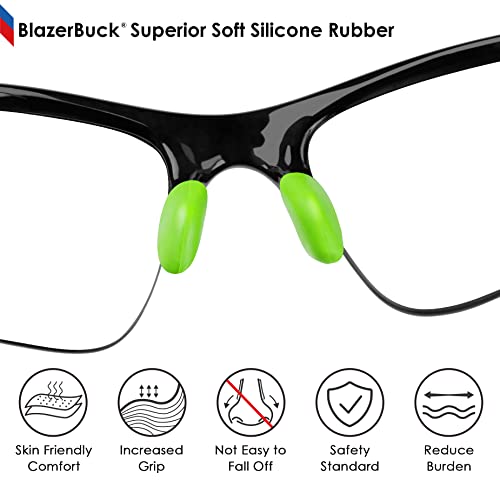 Image of BLAZERBUCK Replacement Nose Pads Piece for Oakley Bisphaera OO9400