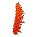 Kurt S. Adler 18-Inch Unlit Orange Wreath