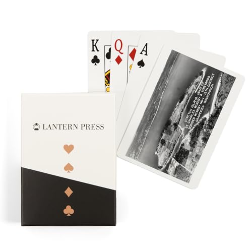 Lantern Press Grapeview, Washington, Aerial View of Stretch Island, St. Charles Winery (52 Playing Cards, Poker Size Card Deck with Jokers)