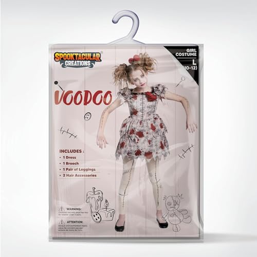 Disfraz de muñeca vudú para niñas Halloween talla L miniatura 6