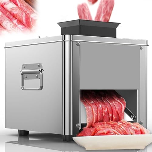 Máquina eléctrica para cortar carne 850W 21 kg acero inoxidable