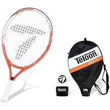Teloon Kids Tennis Racket, 19"-25" Inch Youth Tennis Racquet with Cover, Junior Tennis Racquet for Kids Children Boys Girls Age 3-12.
