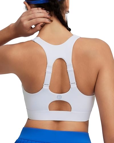 Image of RUNNING GIRL Sports Bras for Women High Support, Adjustable Straps High Impact Racerback Bra with Hook Closure Molded Cup