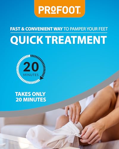 Profoot Moisturising Foot Socks - Deep Treatment for Feet - Ideal for Dry Skin - Soothes, Softens & Deeply Hydrates Cracked Heels and Skin - Intensive Repair for Dry Skin with Vitamin E & Tea Tree - Image 7