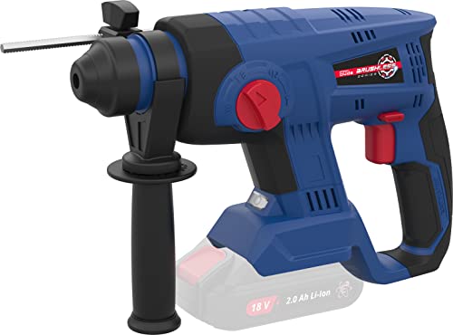 Güde Akku Bohrhammer BH 18-0 BL (Easy-Energy-Exchange Brushless Series, Lithium Ionen, 18 V, Bohren, Hammerbohren…