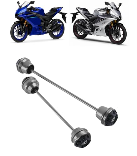 FYloniing FOR YZF-R3 R25 MT03 �ɓK�� 2019-2026�N �o�C�N�̃t�����g�����A�t�H�[�N�z�C�[���t���[���X���C�_�[ �A�N�X���t�H�[�N�X���C�_�[ �N���b�V���v���e�N�^�[ �t���[���X���C�f�B���O�v���e�N�^�[ �I�[�g�o�C�J�X�^�� 
