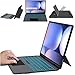 ROOFEI Galaxy Tab S10 Ultra/S9 Ultra/S8 Ultra Hülle mit Tastatur QWERTZ - Abnehmbare Tastatur mit Touchpad - 7-Farbige Beleuchtung Tastatur Hülle für 14,6 Galaxy günstig Kaufen-ROOFEI Galaxy Tab S10 Ultra/S9 Ultra/S8 Ultra Hülle mit Tastatur QWERTZ - Abnehmbare Tastatur mit Touchpad - 7-Farbige Beleuchtung Tastatur Hülle für 14,6