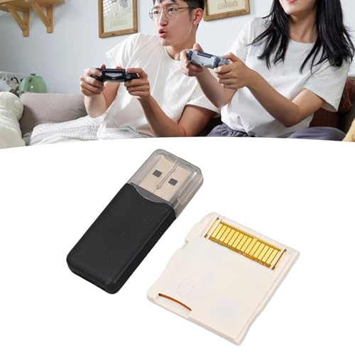 VBESTLIFE Videospiel -Flash -Karte, 2025 New ASIC Chip Video Game Flash -Karten, die mit der NDS 2DS 3DS -Serie Kompatibel Sind, Enthalten Kartenleser (White)