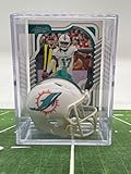 Miami Dolphins NFL Helmet Shadowbox w/Jaylen Waddle card