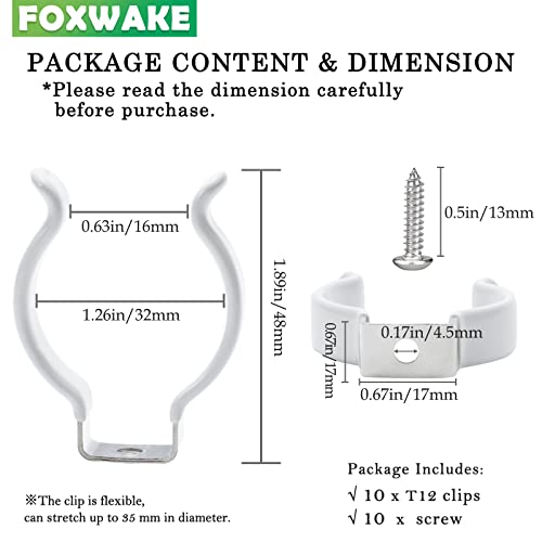 Foxwake T12 BULB U Clips Led Bulbs Holder thumb #1