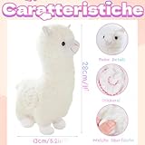 Zoom IMG-1 cuemoon stand alpaca peluche bianco