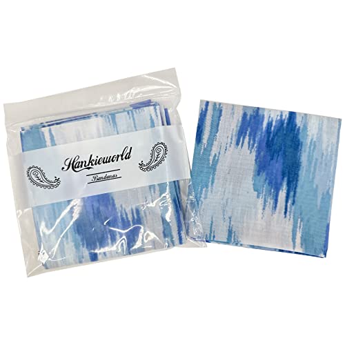 Image of Single Pack Bandanas 60s Premium Cotton Soft Thin Handfeel Large Handkerchief for Men and Women