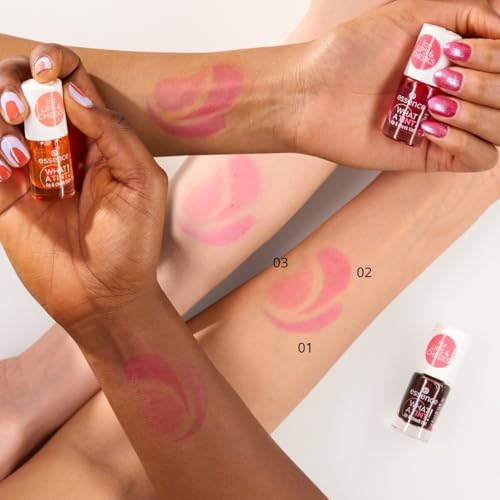 Miniatura 5 de Essence Cosmetics What A Tint, Tinte Para Labios Y Mejillas, De Larga Duración, Resultado Inmediato, Natural, 4.9 ml (Paquete de 2)