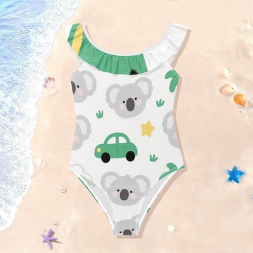 Bañador de koala para niña ideal para playa y piscina 3