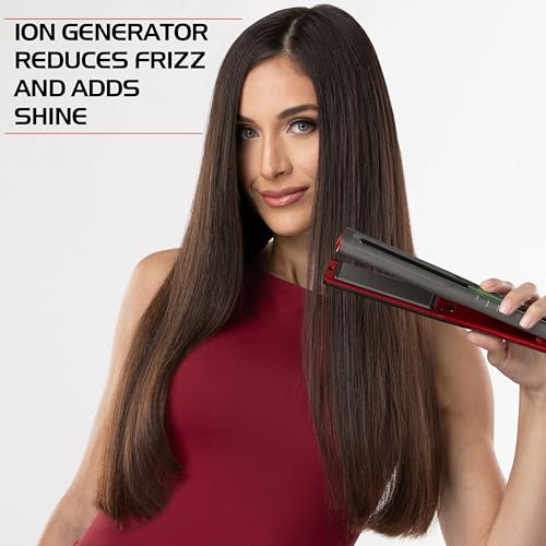 CHI Lava Glide Hairstyling Iron, Ceramic Hair Straightener, 1" | For Smooth Styling & Long-Lasting Shine, Fast Heat-up for Professional Straightening - image 7