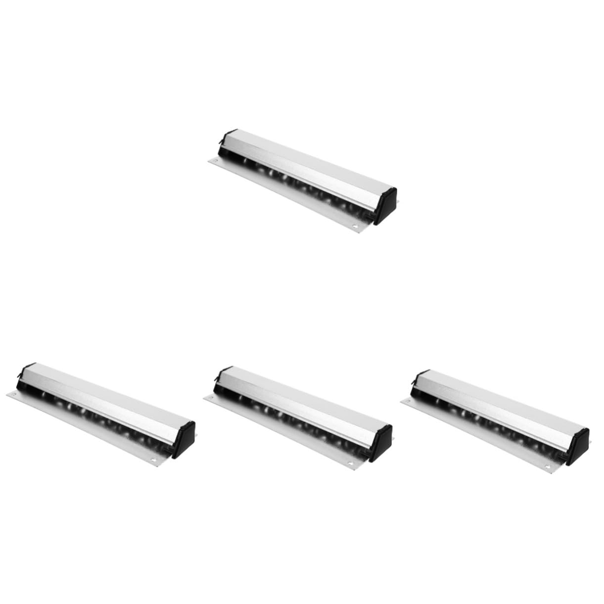 SOLUSTRE 4stücke Wandmontierter -bonhalter Aluminium Platzsparender Quittungshalter Für Restaurant Und Büro Einfache Installation Und Tragbar