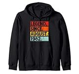 Photo Gallery legend since august 1982 vintage 40 years old 40th birthday felpa con cappuccio Photo Gallery legend since august 1982 vintage 40 years old 40th birthday felpa con cappuccio