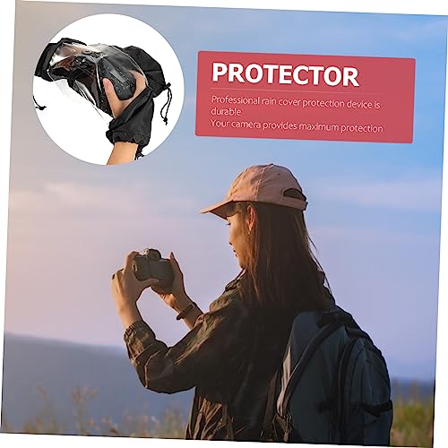 Funda para cámara con tela resistente al agua y nieve para objetivos telefoto 3