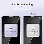 [2+2 Pack] LK designed for Samsung Galaxy S10 6.1inch, 2 Pack Flexible TPU Screen Protector and 2 Pack Camera Lens Protector [Ultrasonic Fingerprint Support] HD Clear Easy Installation