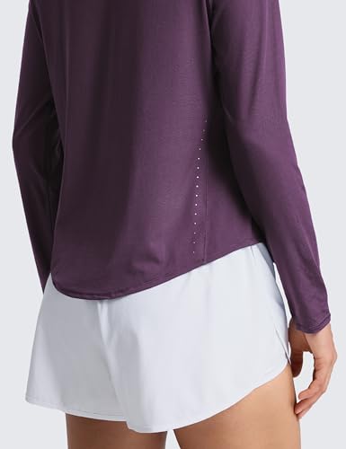 Image of CRZ YOGA Lightweight Crewneck Long Sleeve Top