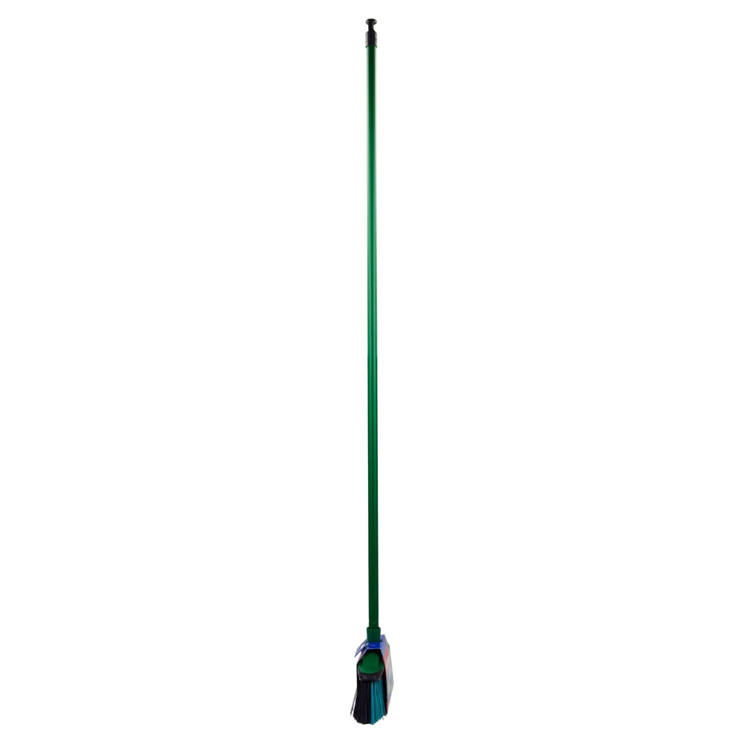 Vileda 129274 Escoba 2-en-1 Naturals con la manija para Interior, en reciclado, ideal para cada tipo sucio y Suelo