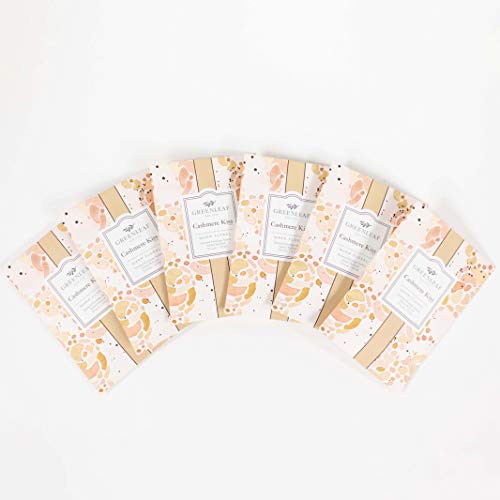 Greenleaf Large Scented Sachet - Cashmere Kiss, 6-Pack