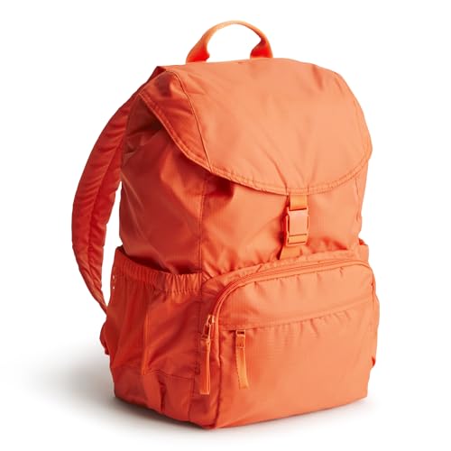 Image of Vera Bradley Women's Ripstop Berkhill Backpack, Koi Orange, One Size