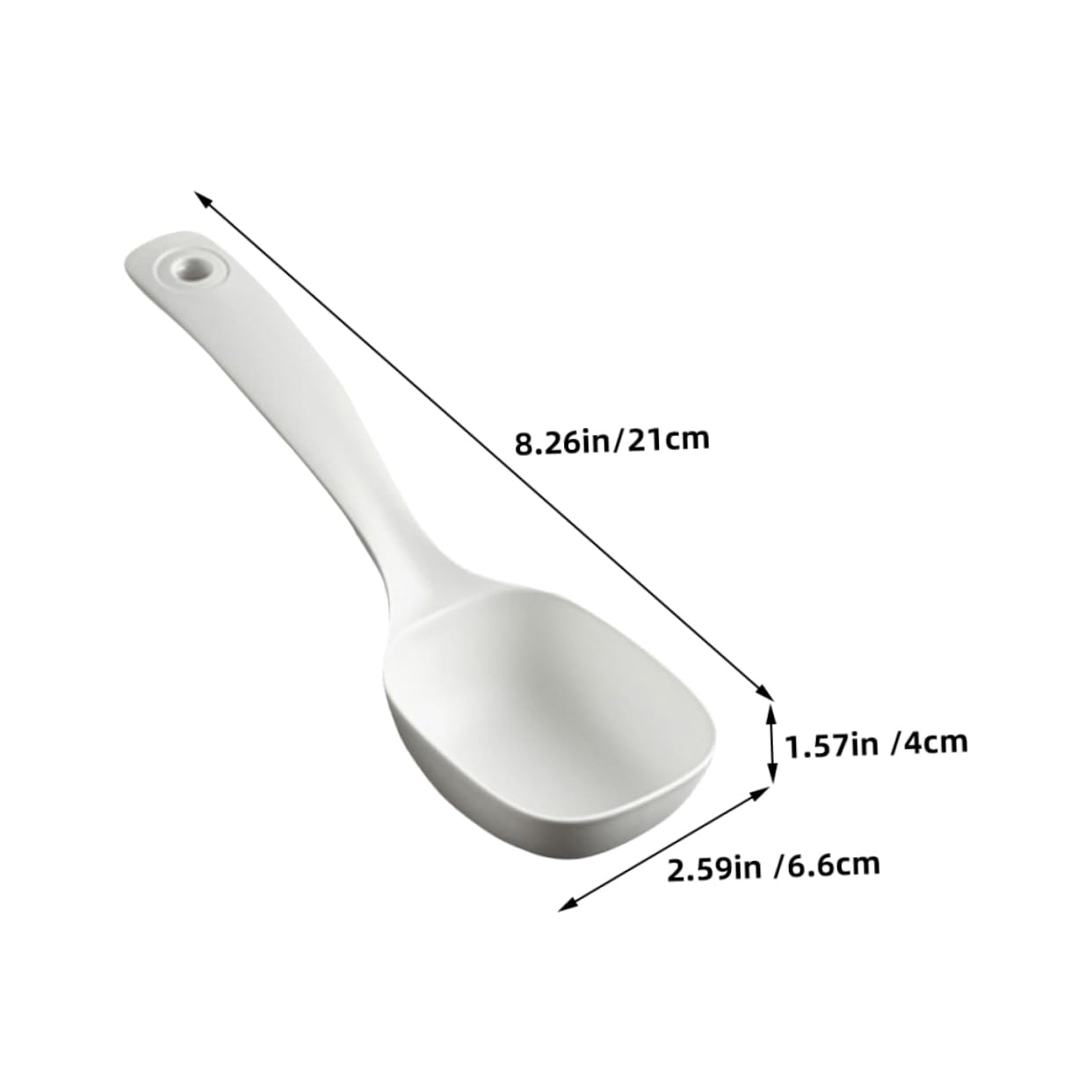 MAGICLULU Set Di 5 Cucchiai Da Portata Grandi Cucchiaini Da Tè Cinesi Mestoli Per Servire Zuppa Mestoli Multipli Per Cucina E Ristorante 3 Pezzi * 5