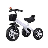 WALJX Children's Tricycle 2-6-year-old Baby Bicycle Child Outdoor Bicycle Multi-Functional Toy Cars