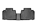 WeatherTech Custom Fit FloorLiners for Ford Edge, Edge ST - 2nd Row (448152), Black