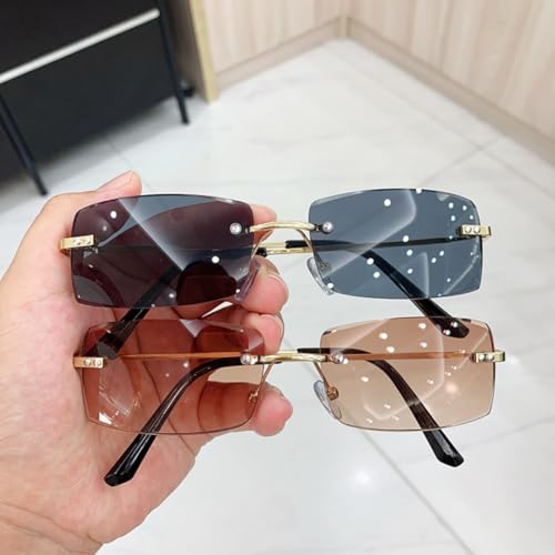 Lunettes de soleil rectangulaires de luxe pour vos terrasses et sorties estivales