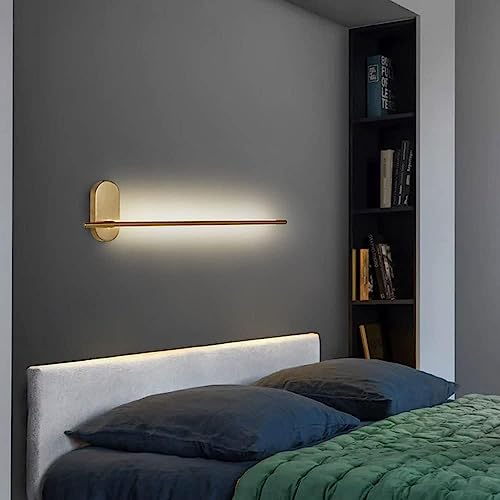 Aplique de pared de barra lineal LED de rotación 360 luz nocturna interior 9W 6