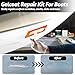 1DFAUL Gel Coat Repair Kit for Boats, 200g Fiberglass Gelcoat Repair Kit for Boats, Fast Fix Scratches, Chips, Cracks, for Fiberglass, Acrylic, Aluminum Alloy