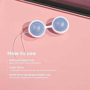 LELO Beads: Juguetes eróticos para Mujer, Bolas Chinas de Primera Calidad para el Suelo Pélvico, Juguetes Sexuales para Alcanzar más Orgasmos