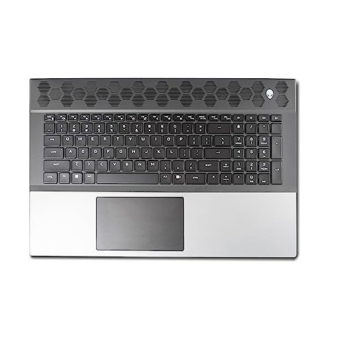 Image of MightySkins Skin Compatible with Alienware M18 R1 (2023) Full Wrap Kit - Solid White | Protective, Durable, and Unique Vinyl Decal wrap Cover | Easy to Apply & Change Styles | Made in The USA