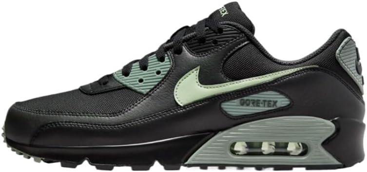 Men's Air Max 90 GTX Golf Shoes, Black, anthracite, mica green, honeydew, 6 UK