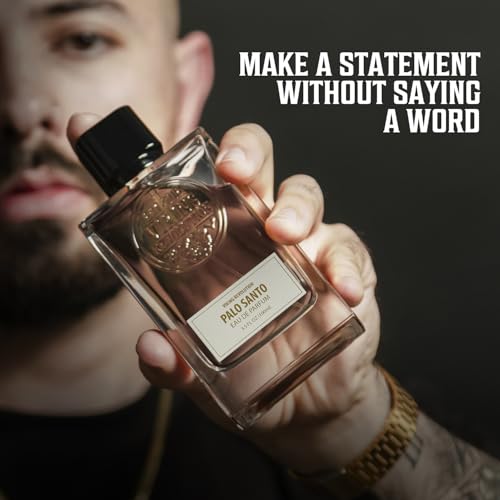 Image of Viking Revolution Mens Cologne - Palo Santo Eau de Parfum -3.5 fl oz | Eau de Parfum with Notes of Palo Santo, Wild Pine & Bergamot - Woody Long-Lasting Fragrance - Gift for Men