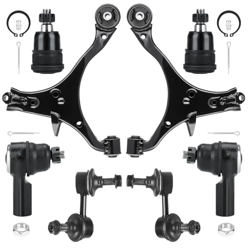 8PCS Front Lower Control Arm with Ball Joints for Honda